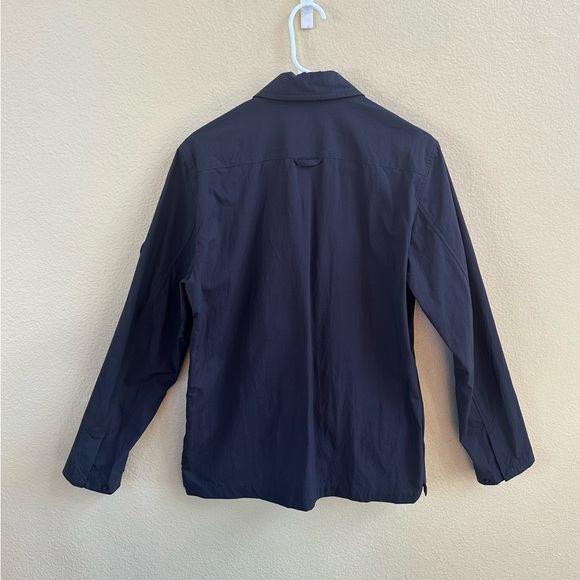 Norse Projects “Jen’s Zip Dry Nylon” Jacket Men’s Size Small Brown/Green EUC! - Picture 5 of 12